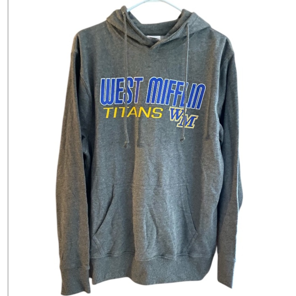 Pel-Athletics West Mifflin Titan hoodie sweatshirt Size small.  Oversized. NWOT